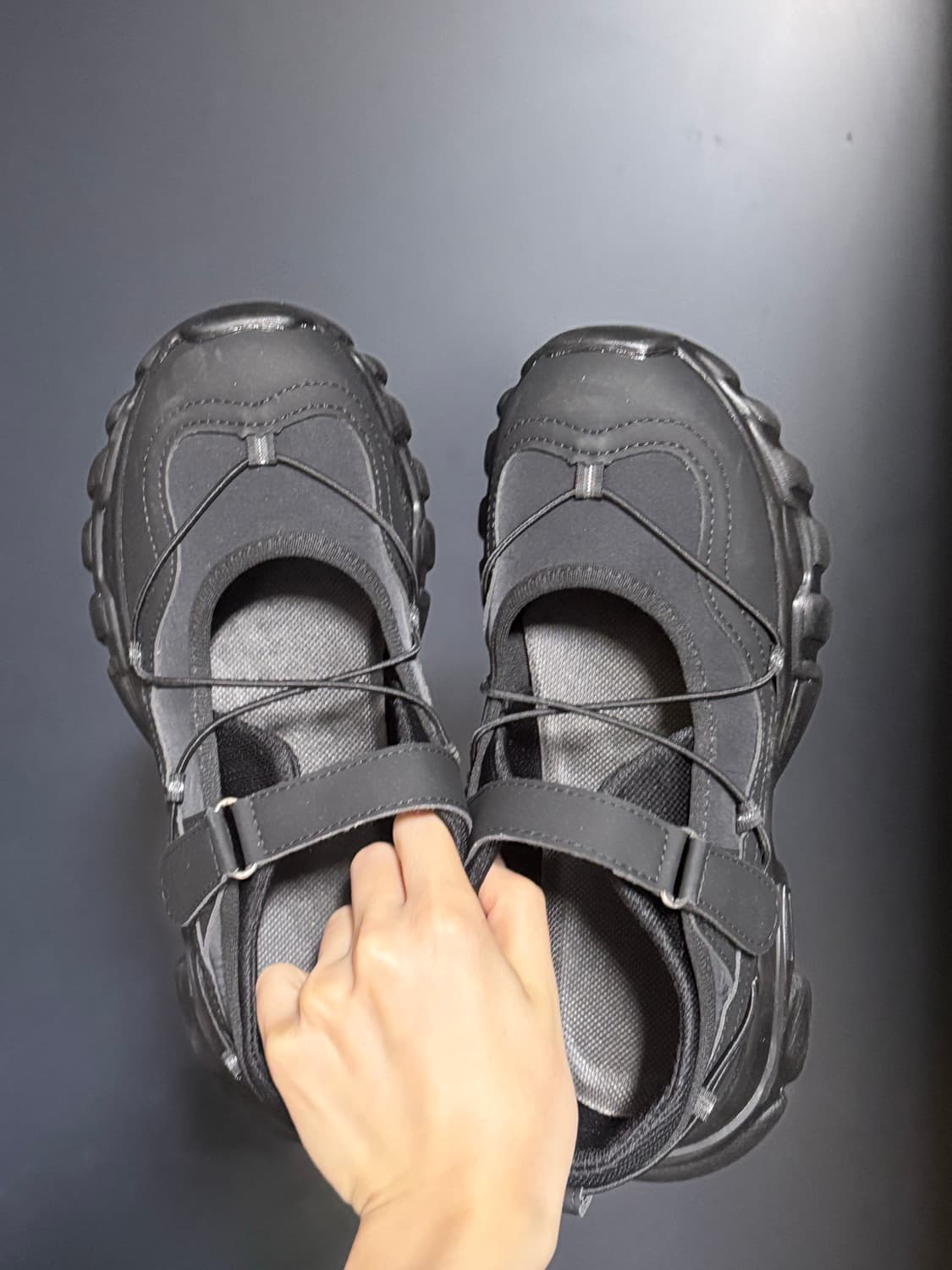 블랙 메리제인 스니커즈 240-245 상품이미지2