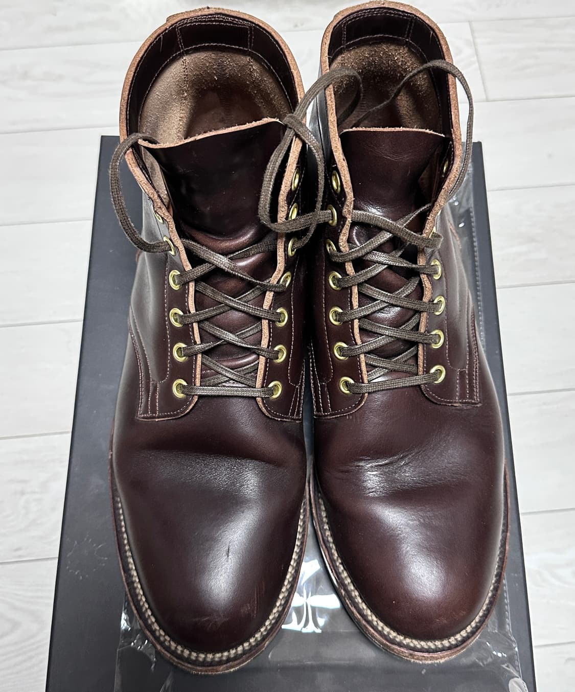 택포)바이버그 2030 서비스부츠 크롬악셀 브라운 uk9.5 285 상품이미지2