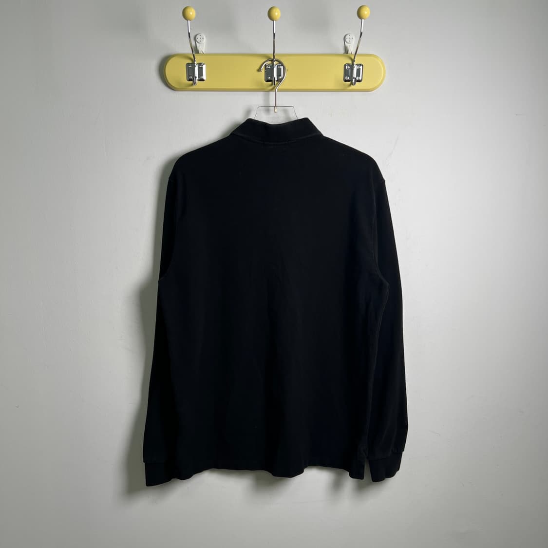 폴로 랄프로렌 블랙 긴팔 카라티 L 상품이미지2