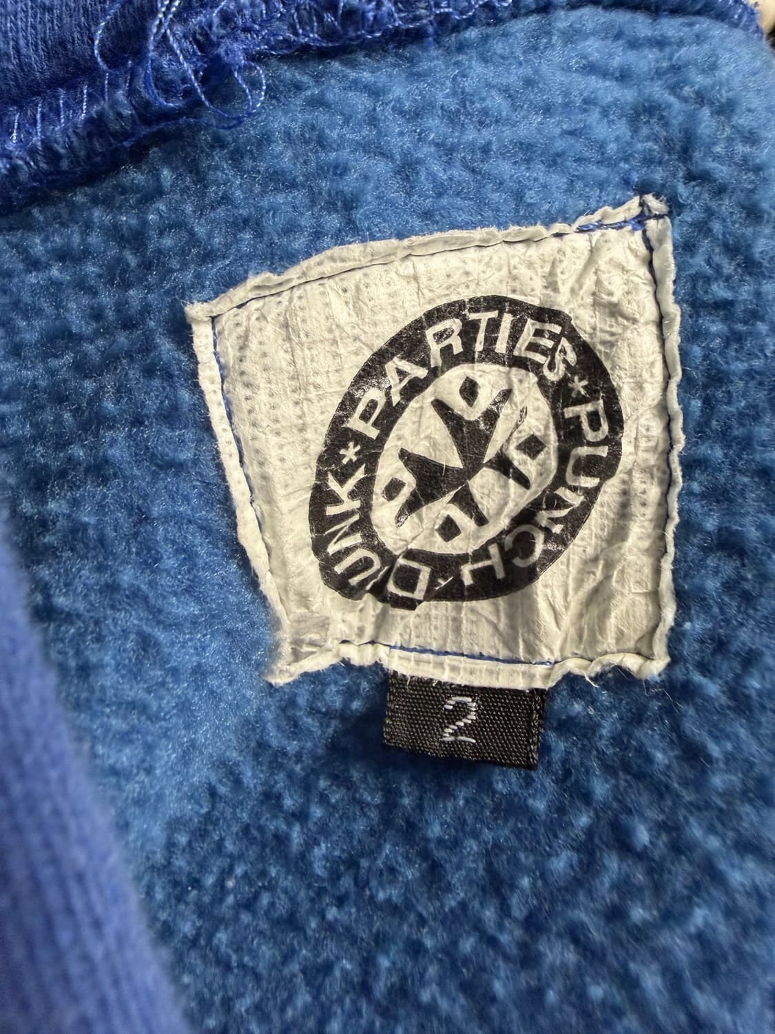 [2] (교신 o)  펀치드렁크파티즈 오버사이즈 로고 후드 상품이미지5