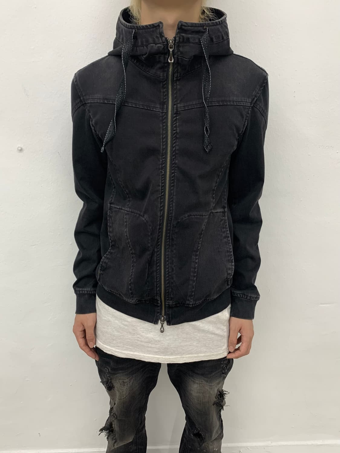 Nicole Club for men big hood denim jacke 상품이미지5