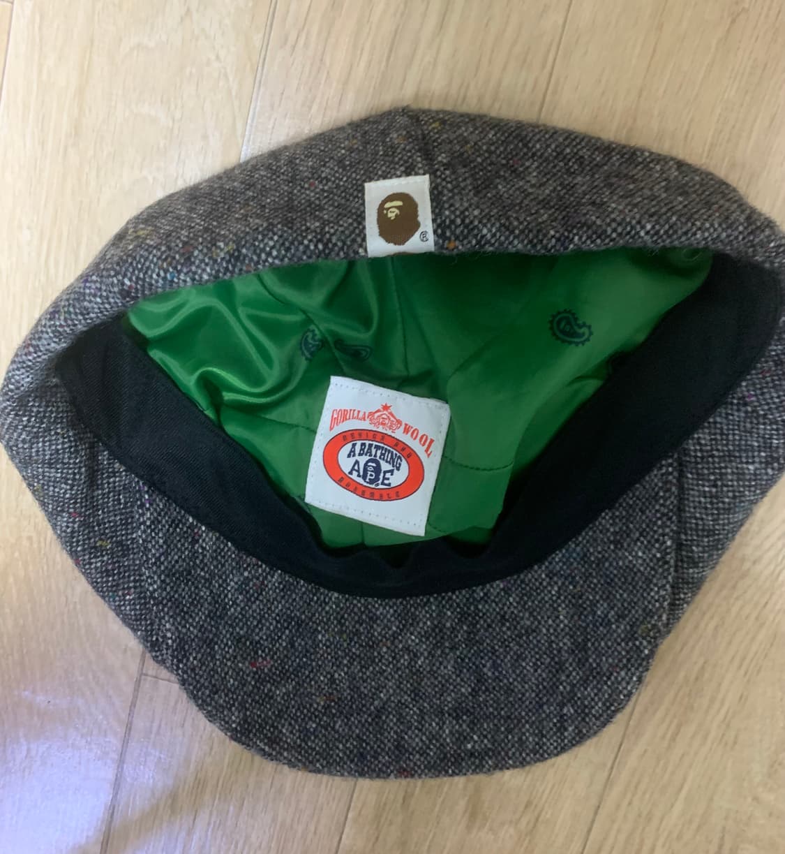 베이프 A Bathing Ape BAPE 뉴스보이 캡 모자 상품이미지1