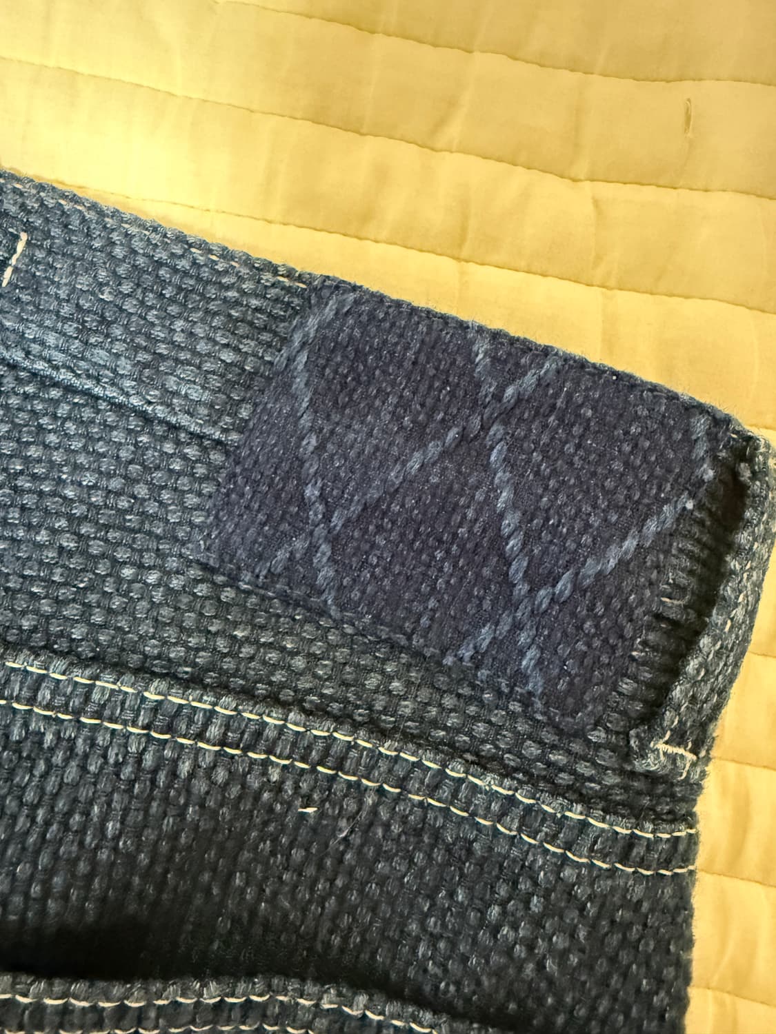 키바타 사시코 올드블루 데님팬츠 2사이즈 상품이미지2