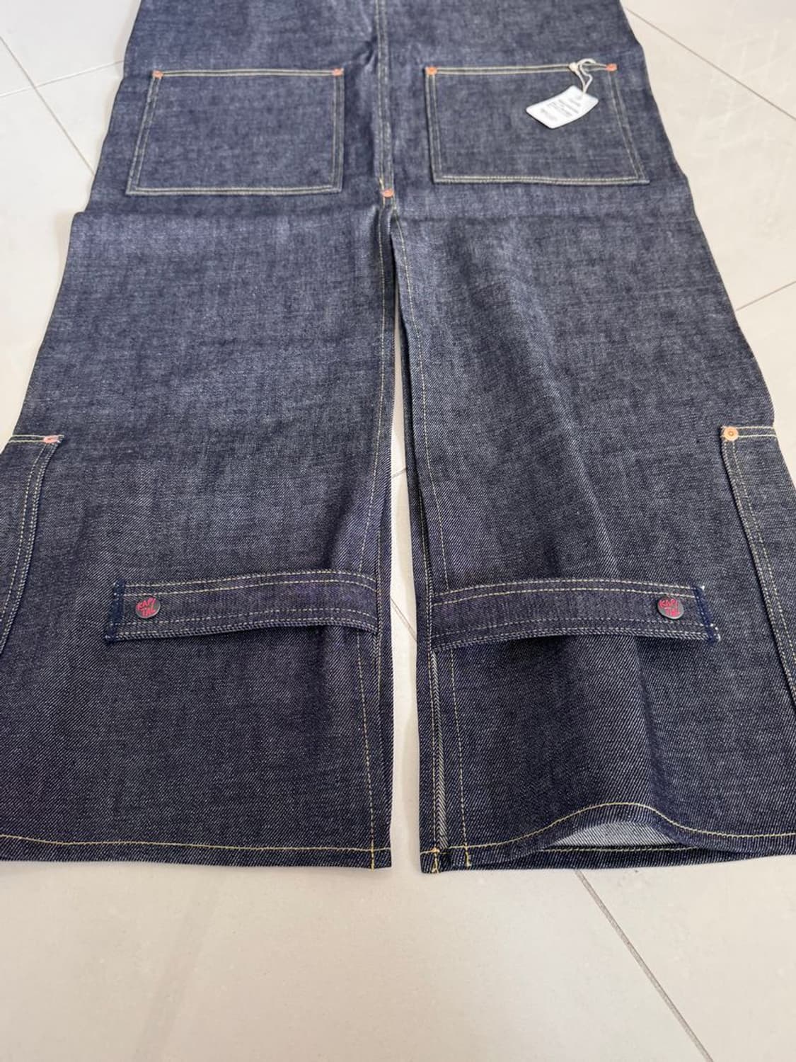 DENIM APRON JACKET 데님 에이프런 재킷 상품이미지5