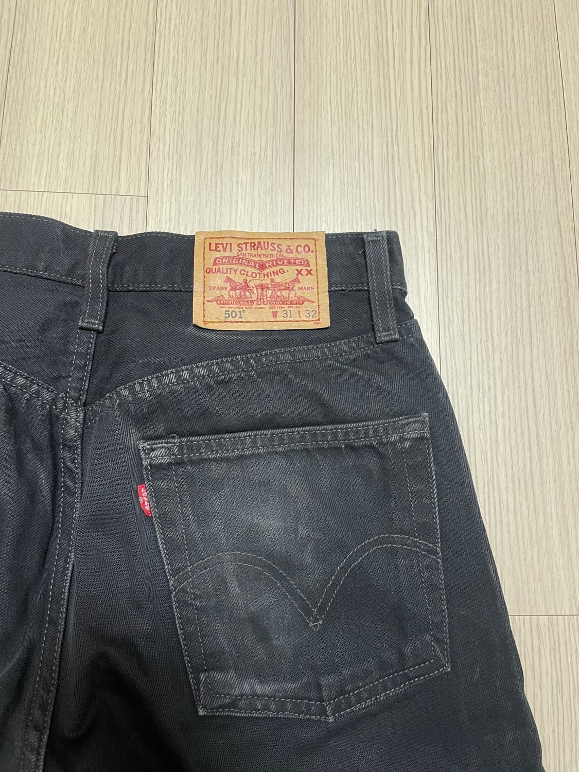 리바리스 501 블랙데님 상품이미지1