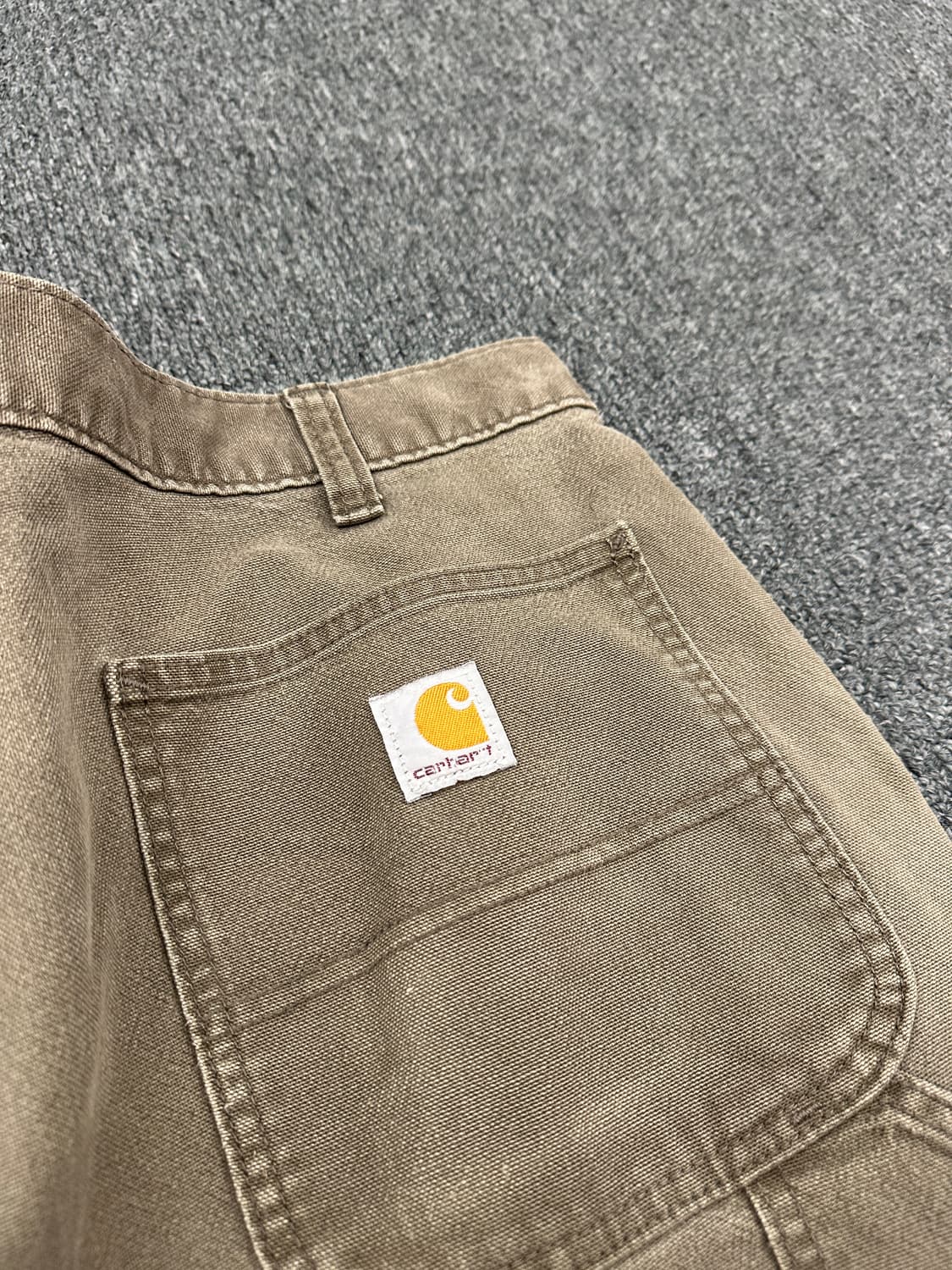 36) 칼하트 Relaxed fit 브라운 워크팬츠  상품이미지4