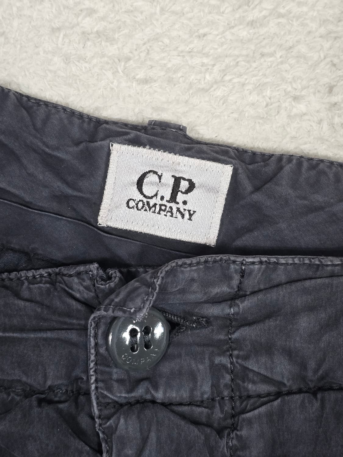 CP컴퍼니 에르고노믹 블랙 패치 워크 팬츠 48사이즈 상품이미지4