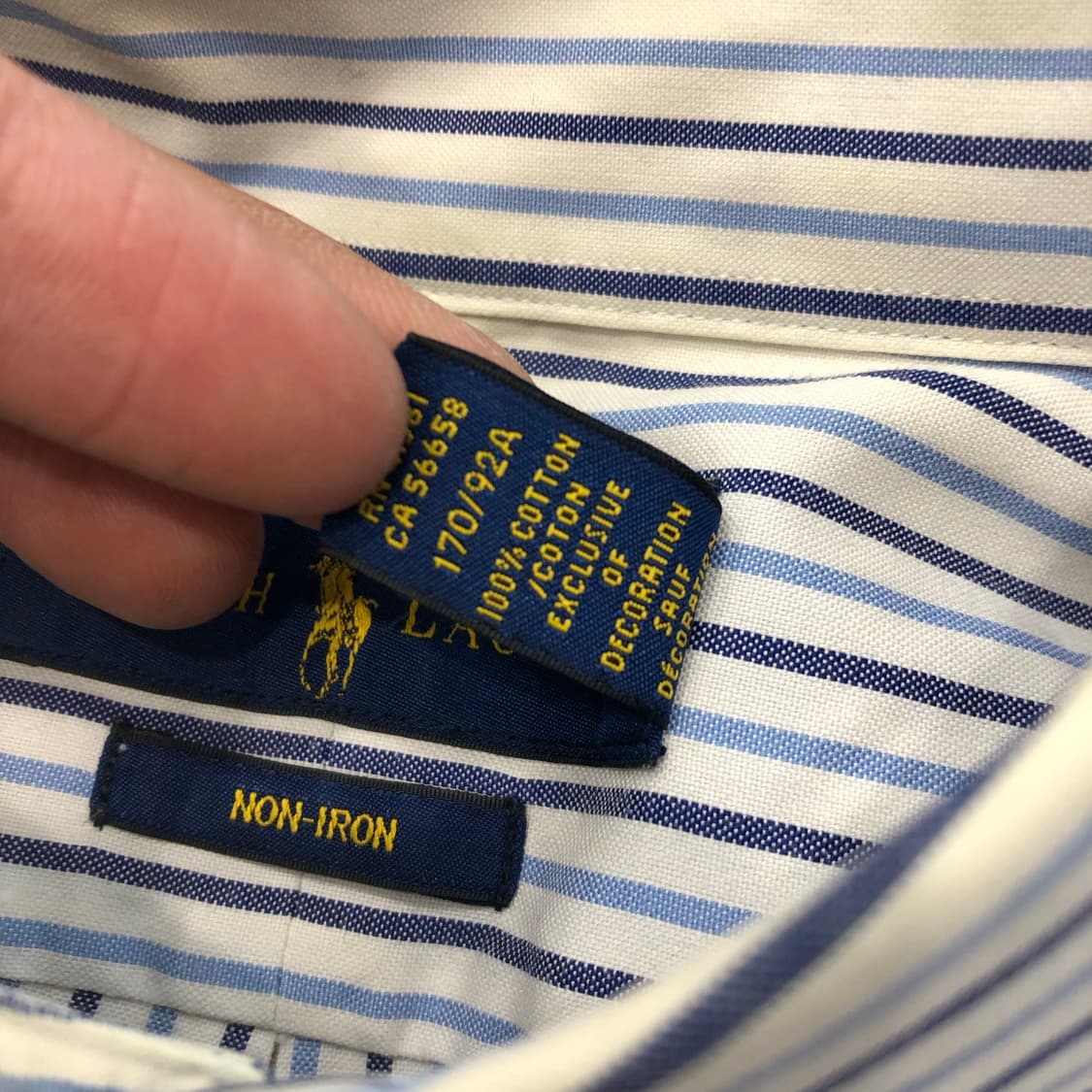 폴로 랄프로렌 스트라이프 셔츠 상품이미지5
