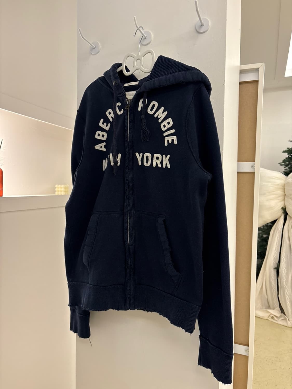 아베크롬비 네이비 후드집업 상품이미지2