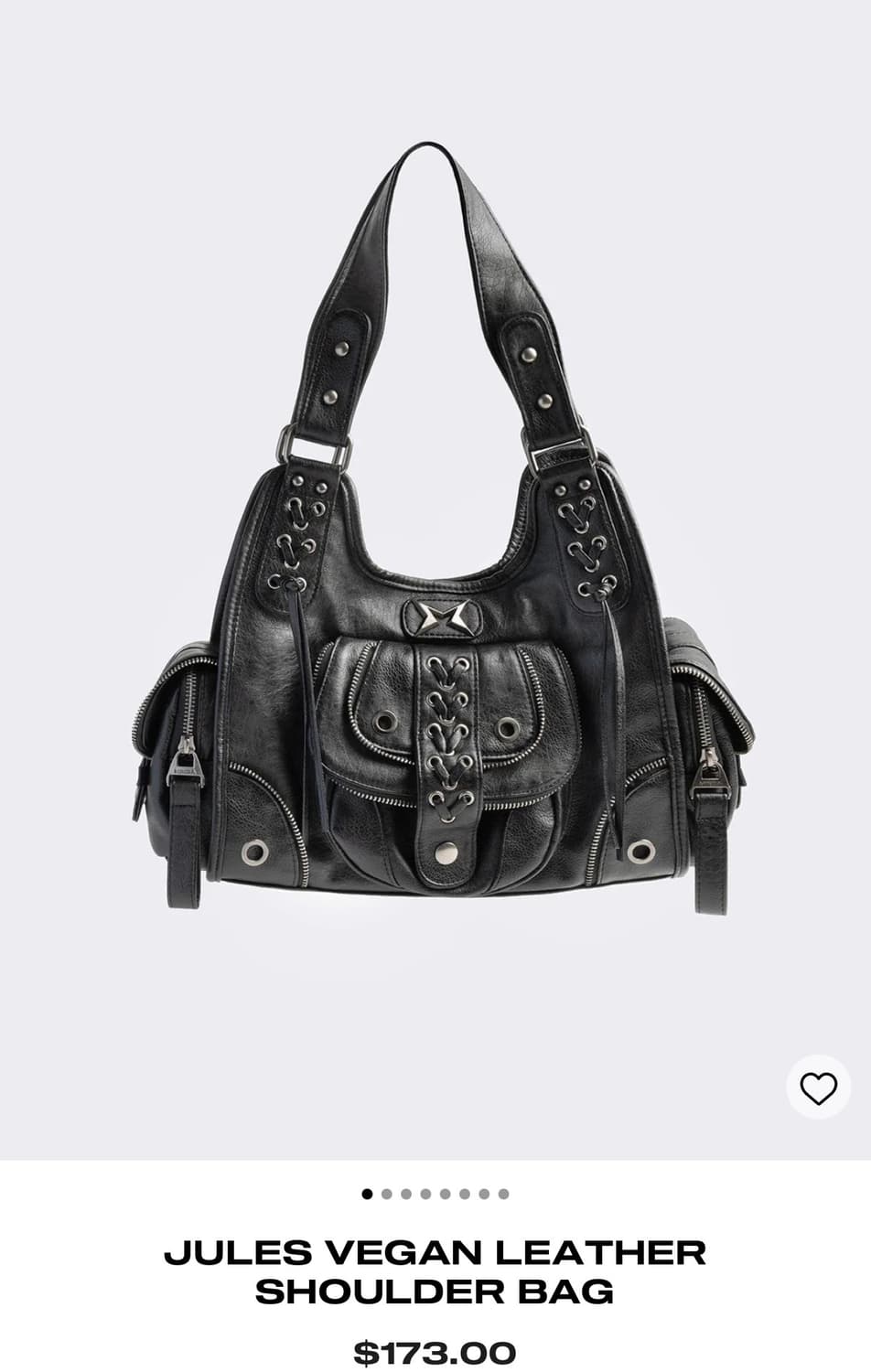 Minga london 비건 레더 숄더백 상품이미지2