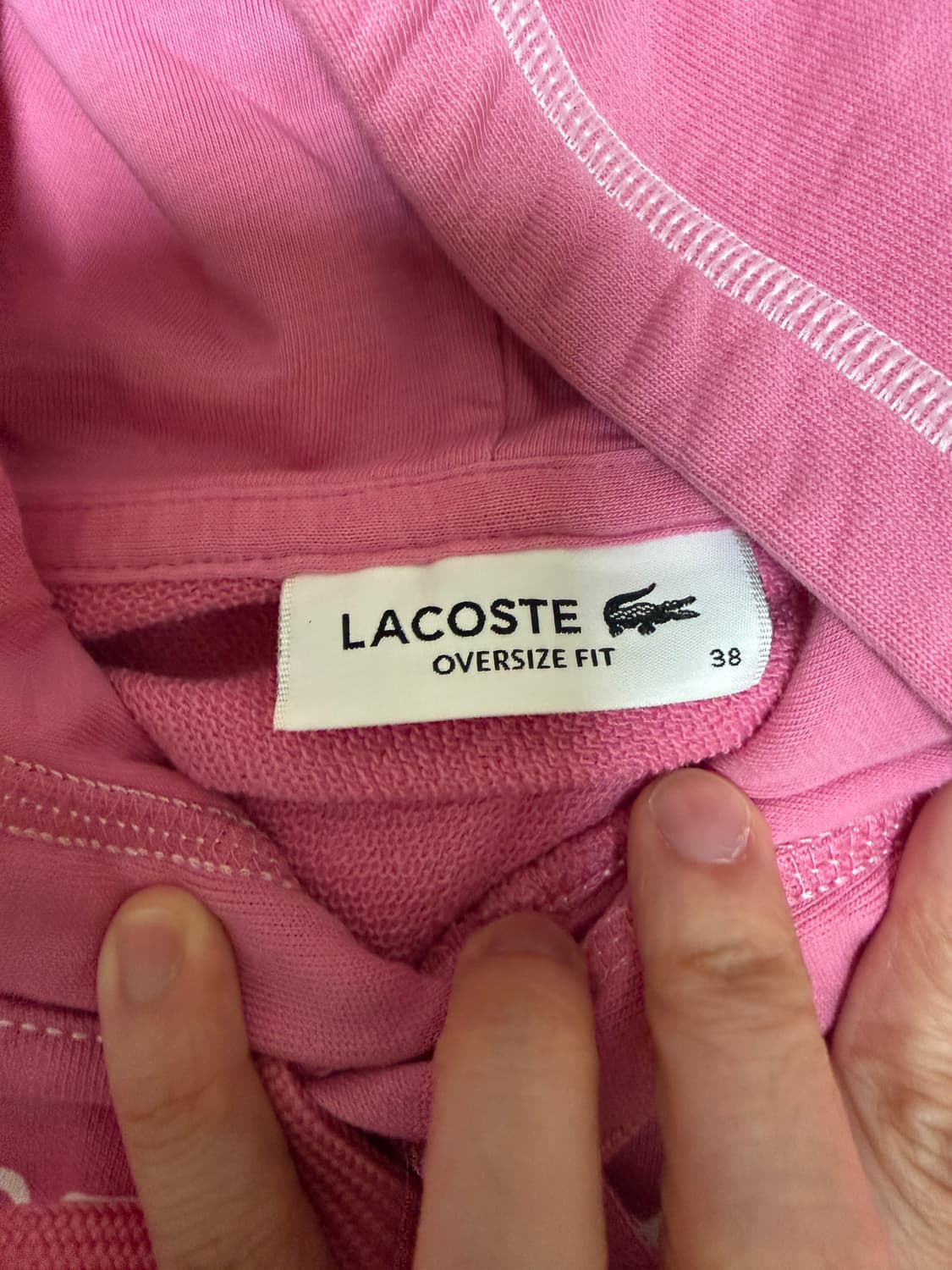 라코스테 여성 후드티 상품이미지2