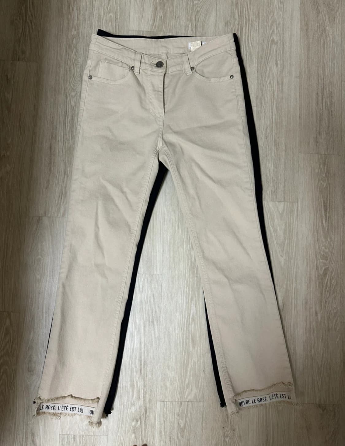 한섬 타임 Time 청바지 데님 베이지 상품이미지1