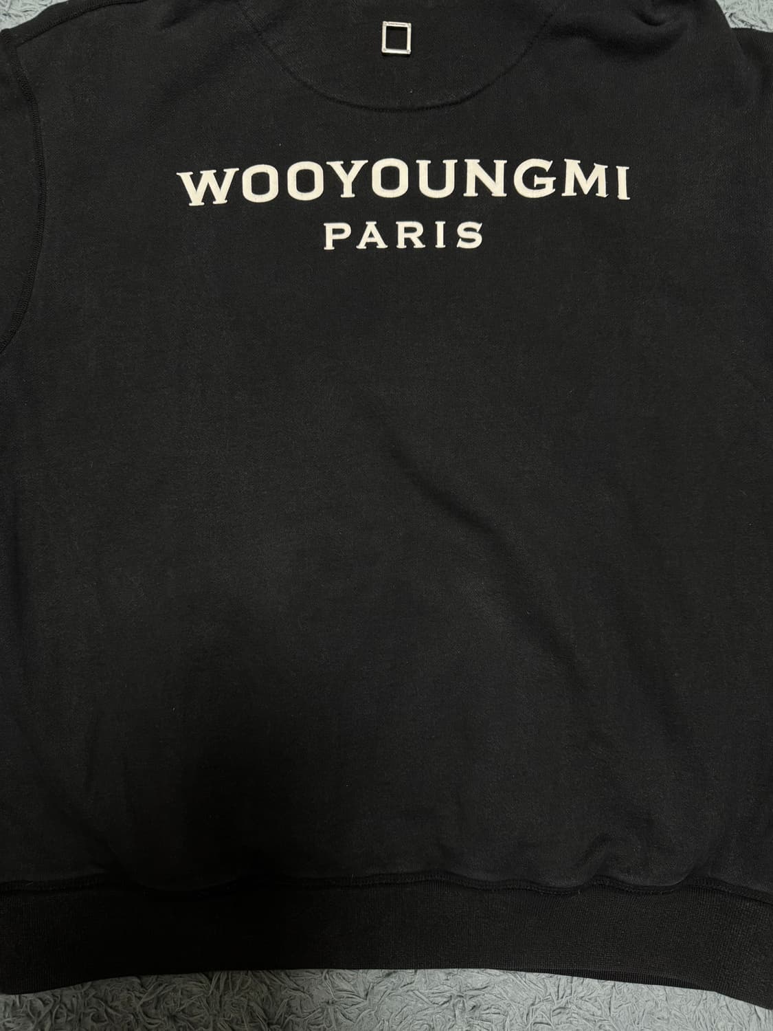 우영미 백로고 후드티 23SS 48사이즈 상품이미지2
