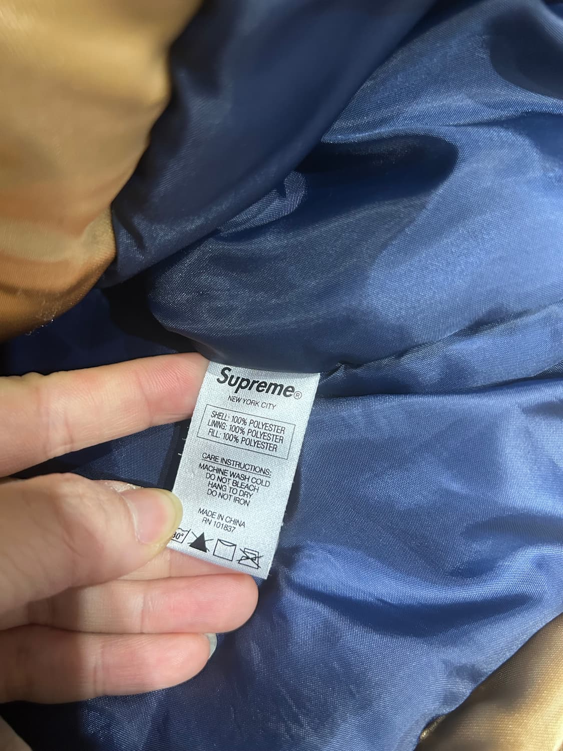 슈프림 퀄팅 후드 패딩자켓 상품이미지5