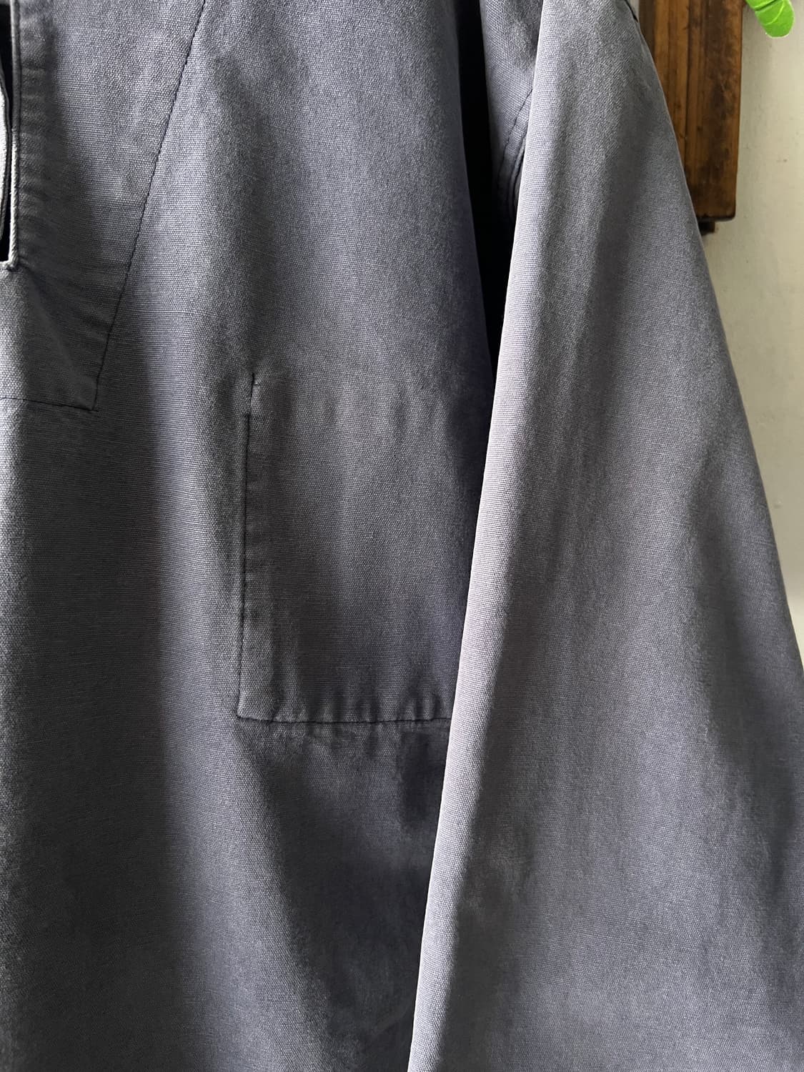 [XL]90's 빈티지 워싱 스목 프렌치 워크자켓 상품이미지4