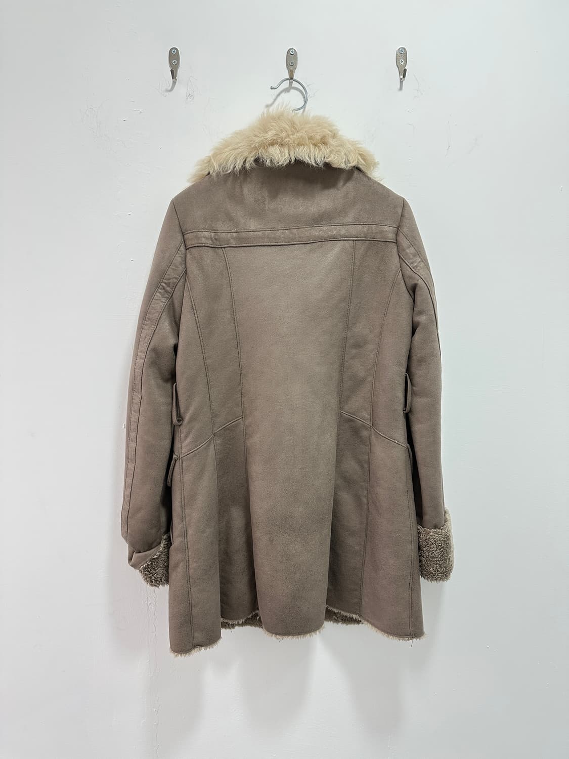 Vintage shearling fur suede mustang  상품이미지5