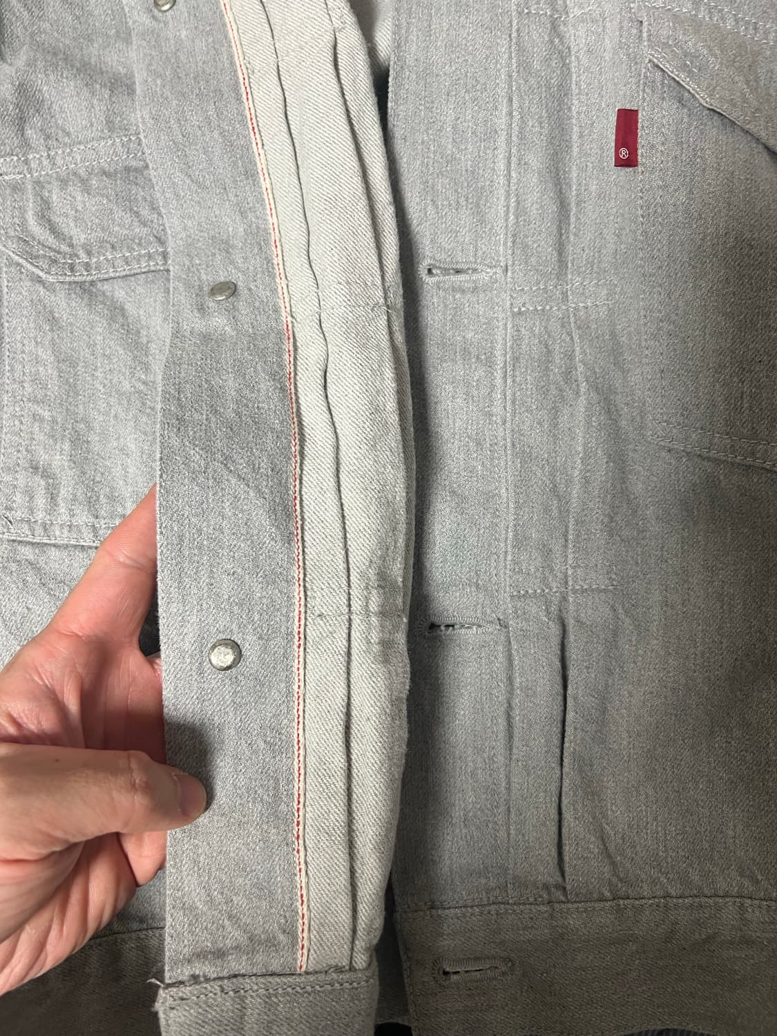 풀카운트 데님 2102 그레이 자켓 상품이미지7