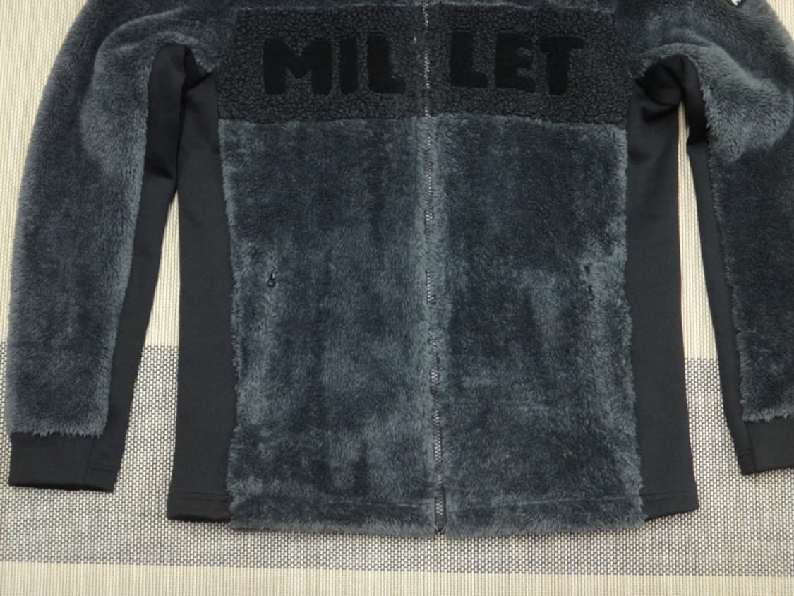 (100) 밀레 MILLET 남성용 빅로고 플리스 자켓 상품이미지6