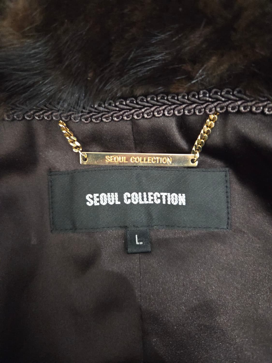 서울컬렉션(SEOUL COLLECTION) 리얼 폭스퍼 자켓 상품이미지8