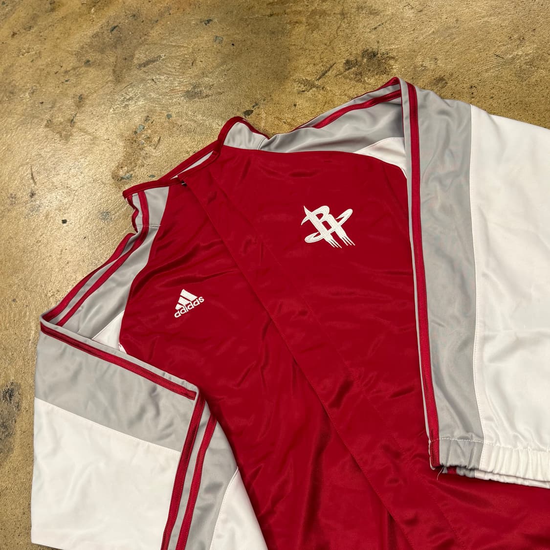 [정품/44] 아디다스 휴스턴 로켓츠 트랙탑 레드 b18 상품이미지1