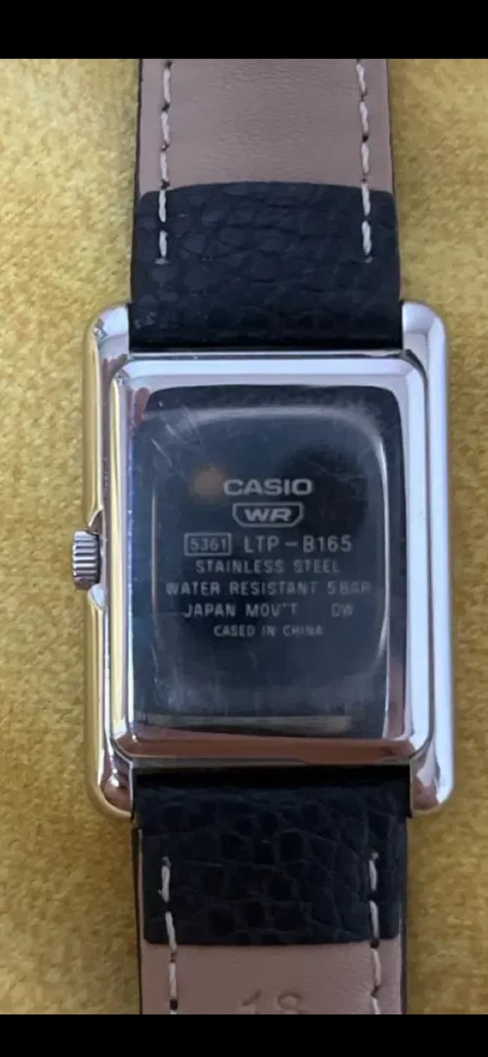 카시오 LTP-B165L-5B 카시오 탱크 상품이미지3