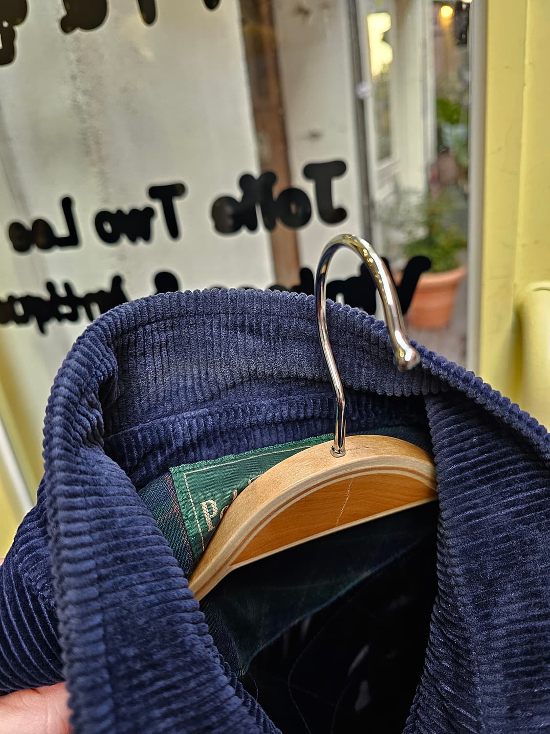 Polo club 네이비 코듀로이 블루종 상품이미지10