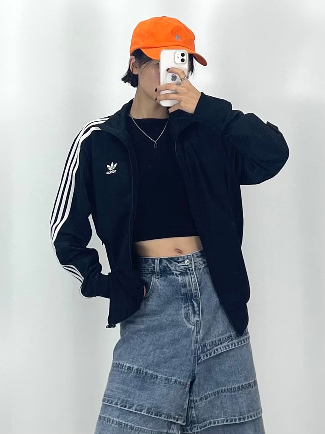  [M]아디다스 블랙 져지 트랙탑 CH7766 상품이미지1