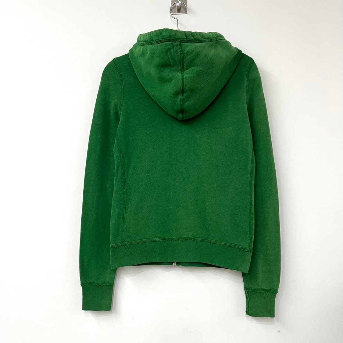 아베크롬비 딱붙핏 자수로고 그린 후드집업 상품이미지3