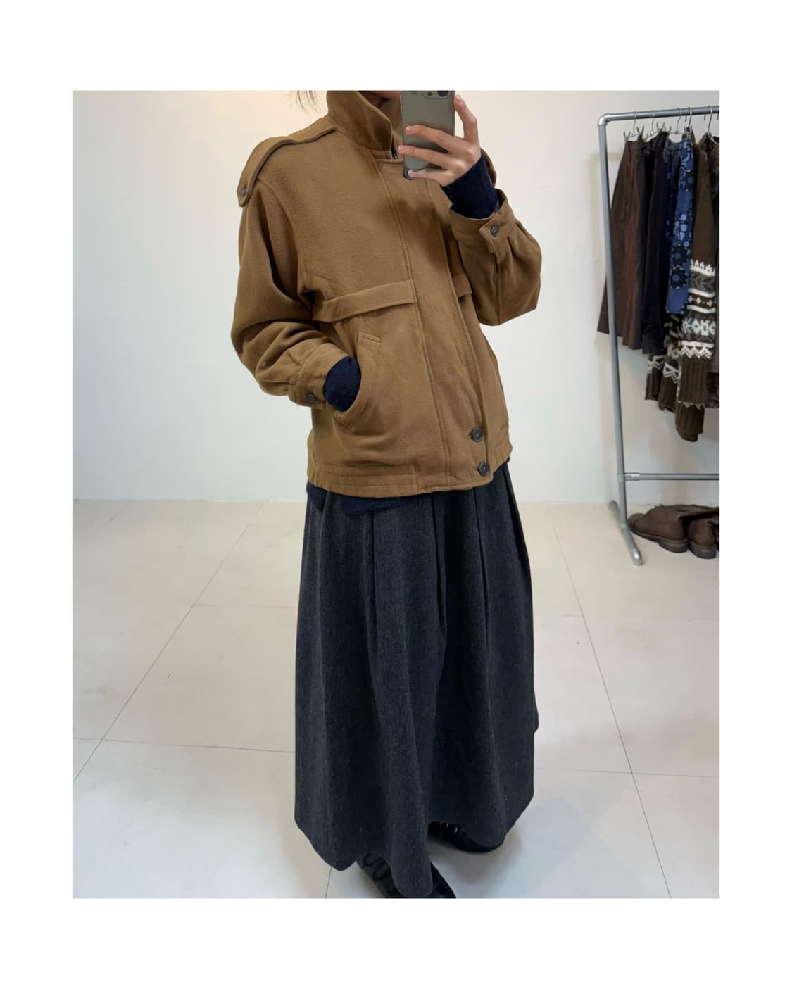 빈티지 울 자켓 상품이미지2