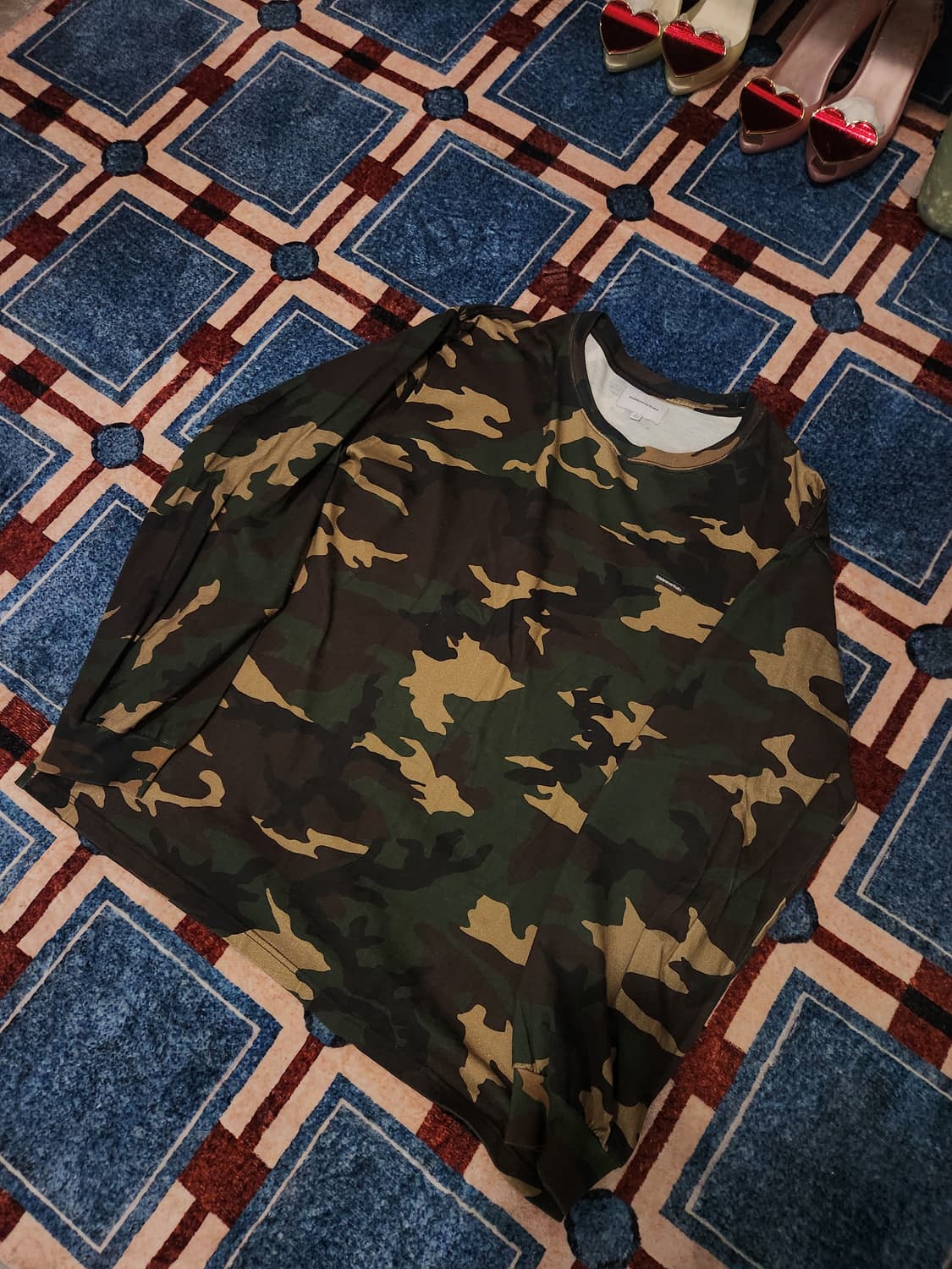 디스이즈네버댓 우드랜드 카모 롱슬리브 (XL) 상품이미지1