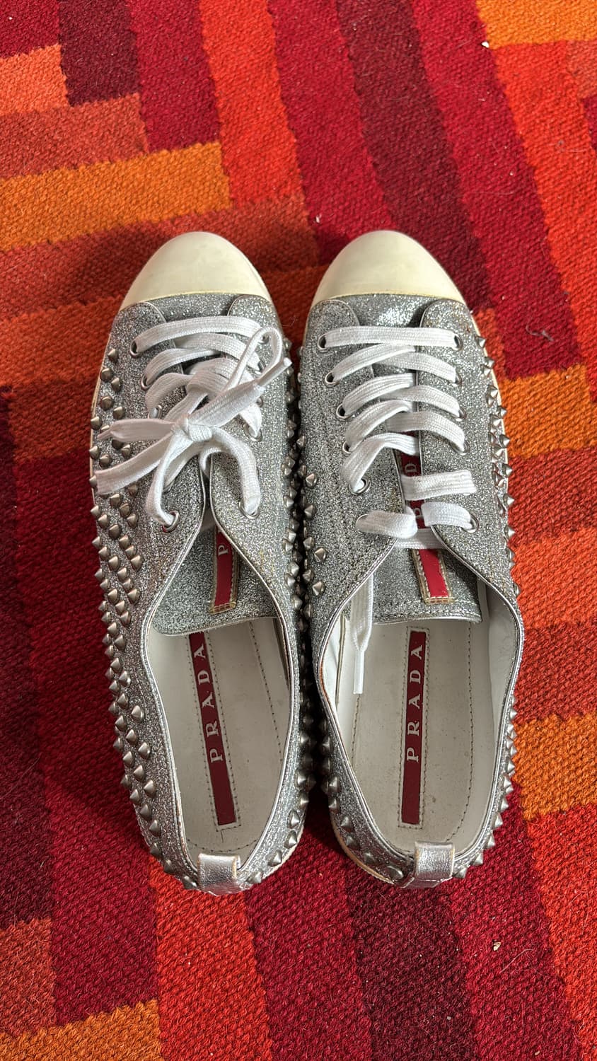 Glitter Stud Sneakers 41 상품이미지2
