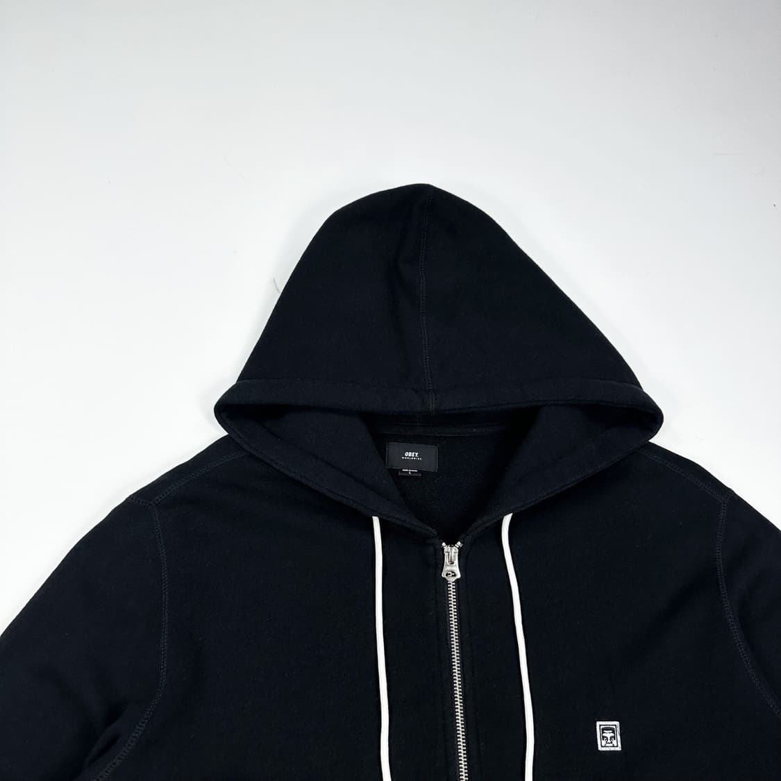오베이 아이즈 아이콘 블랙 후드집업 (L) 상품이미지1