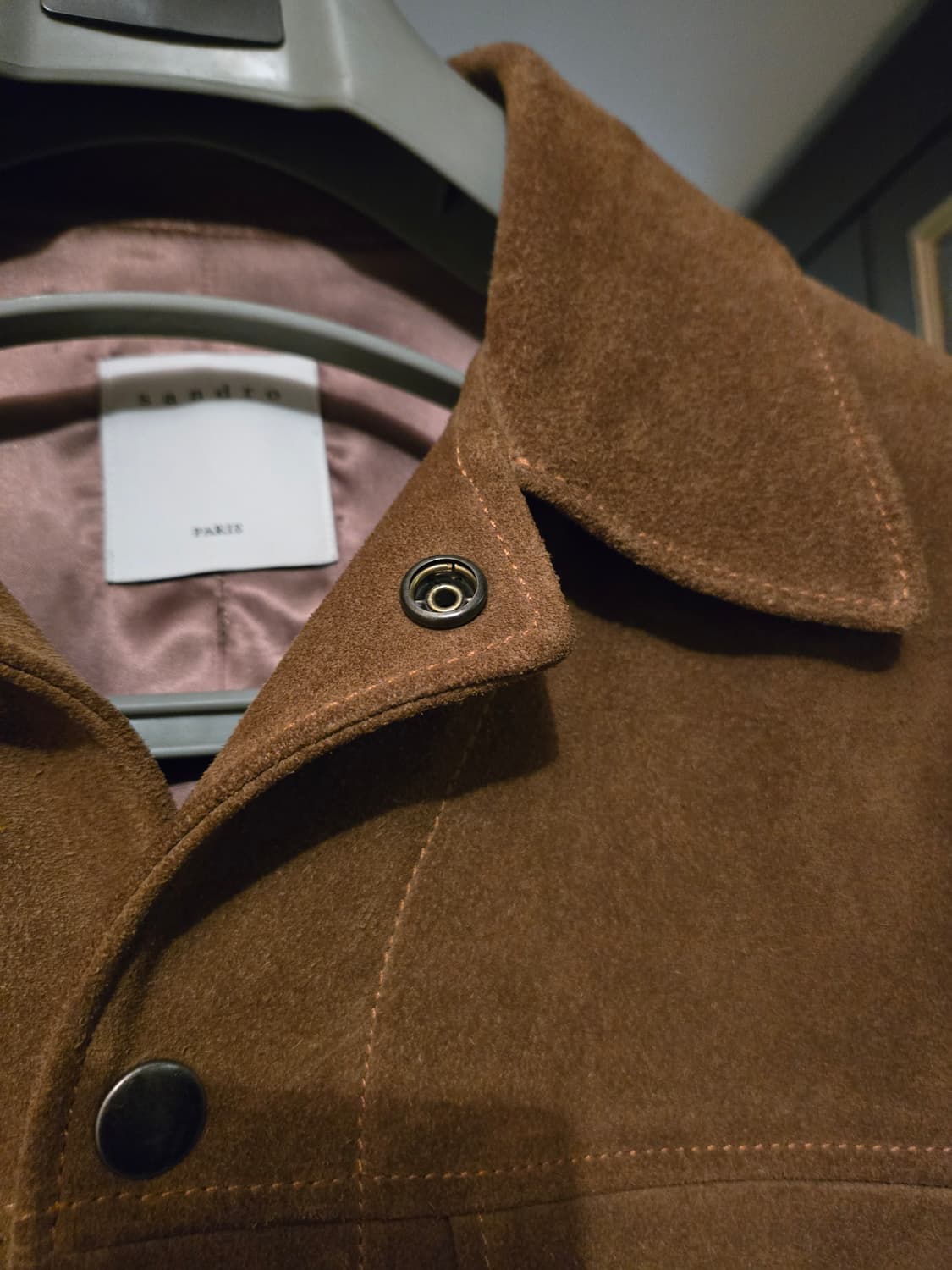 산드로 옴므.스웨이드 자켓 상품이미지2