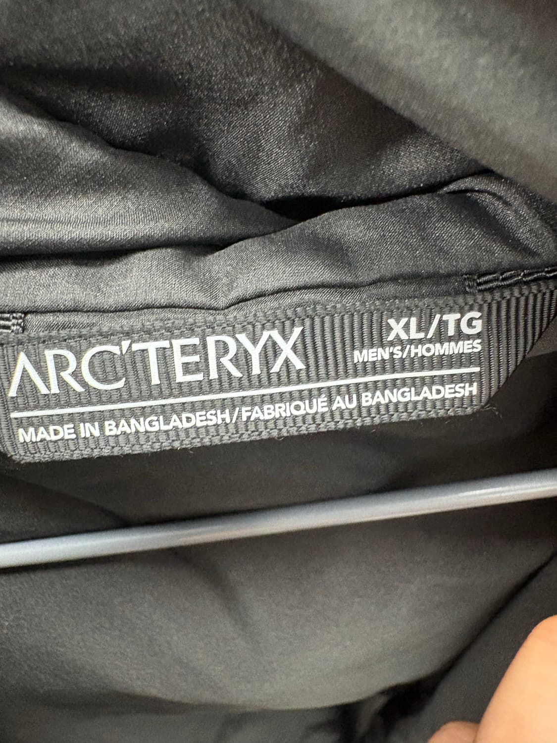 아크테릭스 아톰 후디 블랙색상 XL 상품이미지2