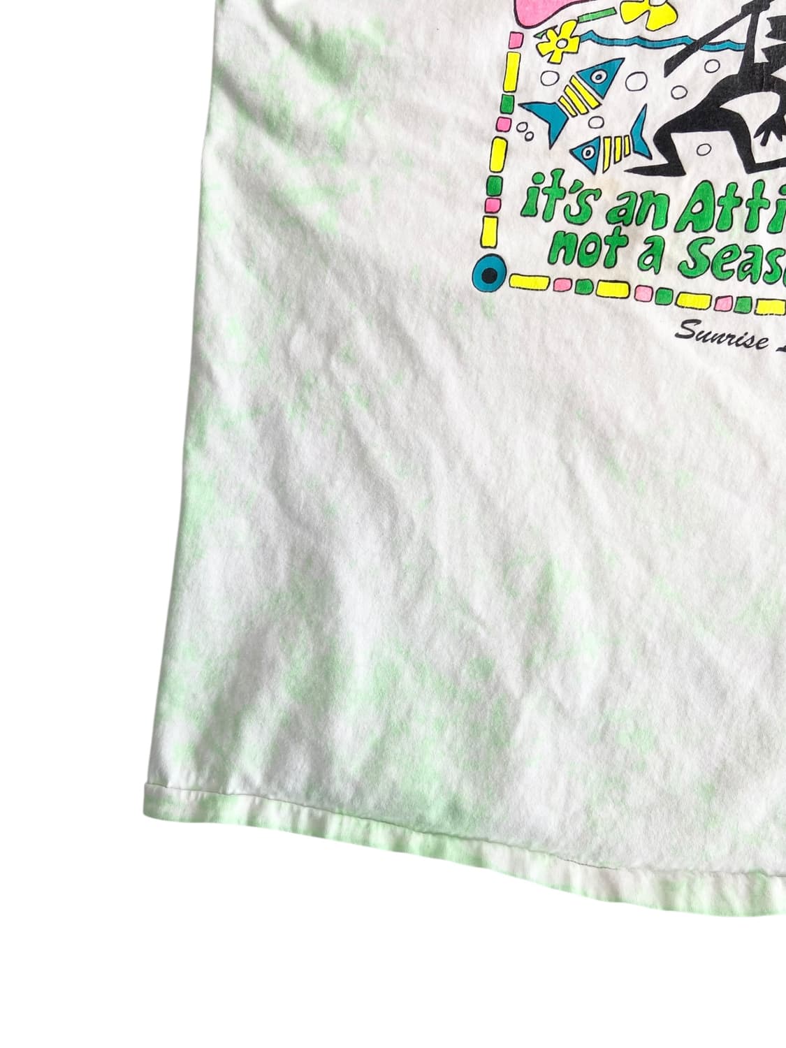 선라이즈 롯지 'Summer it's an Attitude' 반팔티셔츠 상품이미지6