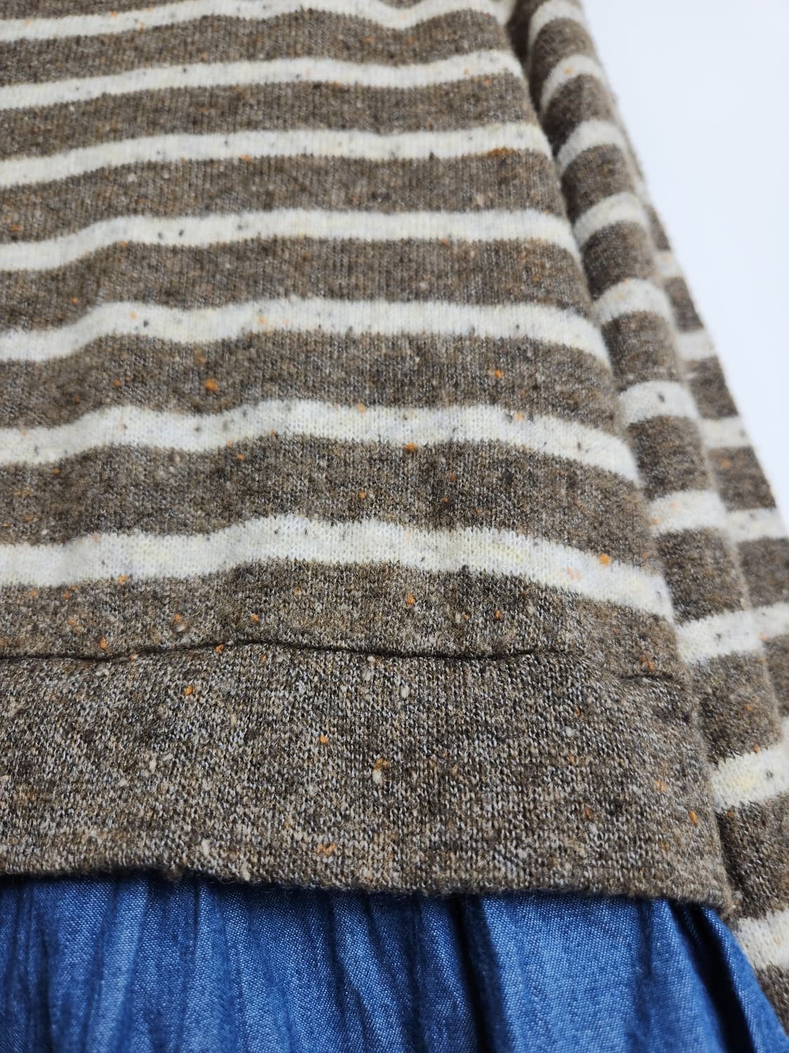 스트라이프 레이어드 롱 탑 상품이미지9