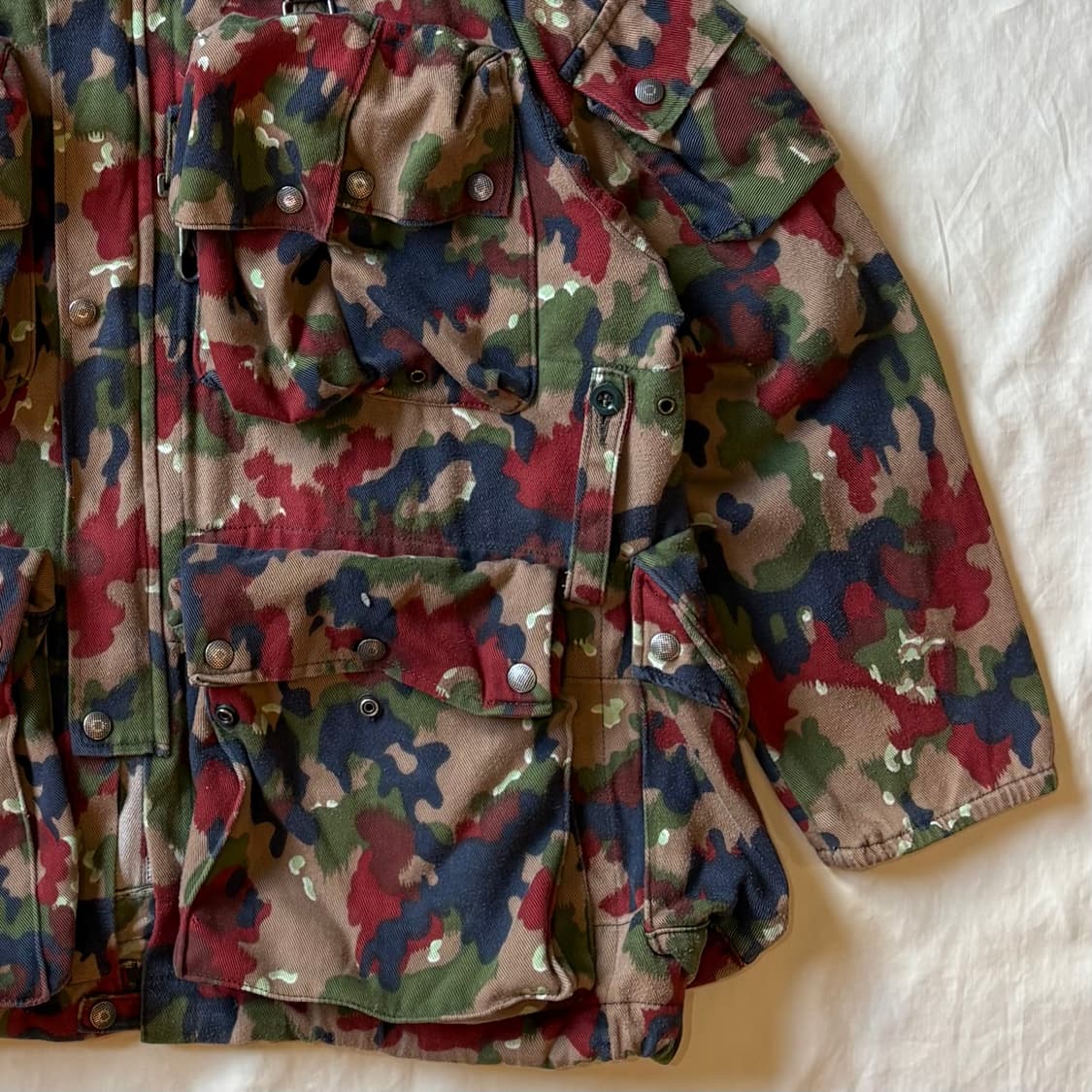 (102-105) 80s Swiss Army M70 알펜플라주 필드 자켓 상품이미지4