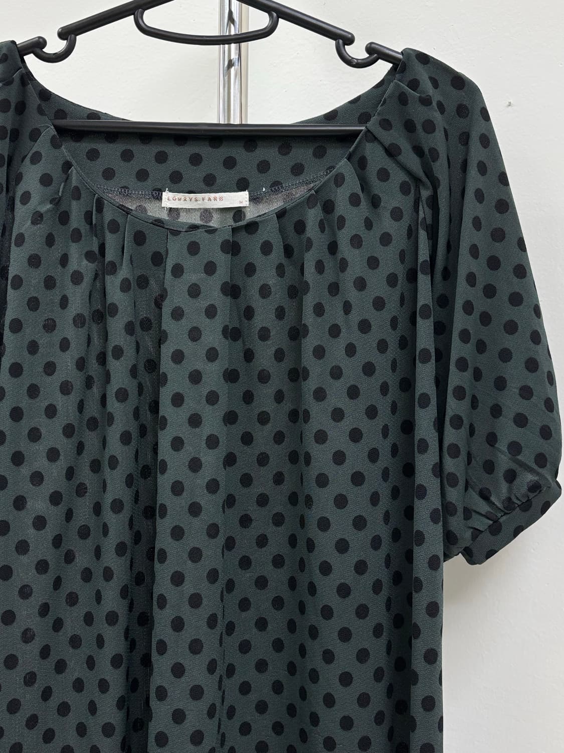 빈티지 도트 원피스 상품이미지6