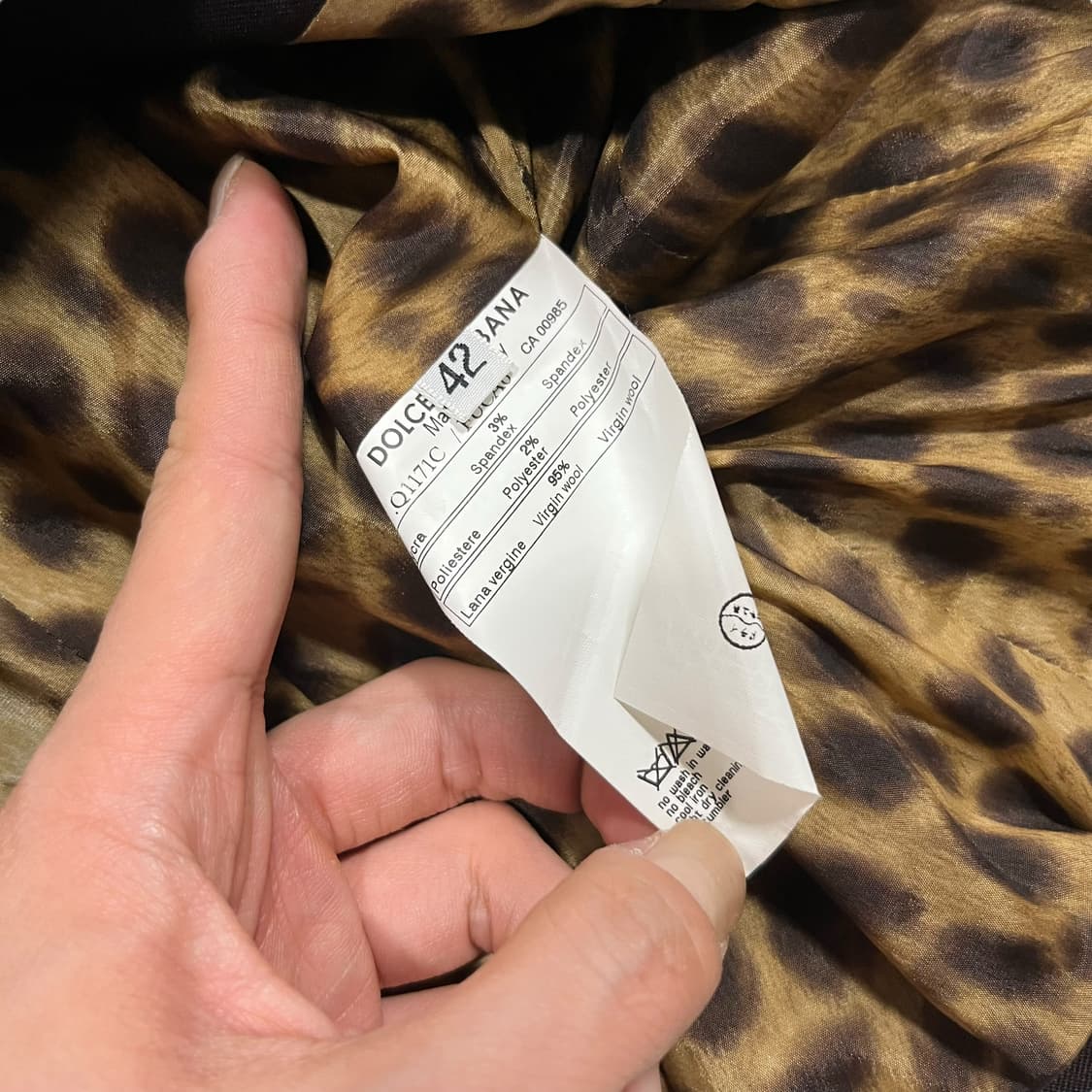 Dolce & Gabbana Leopard Pattern Blazer 상품이미지7