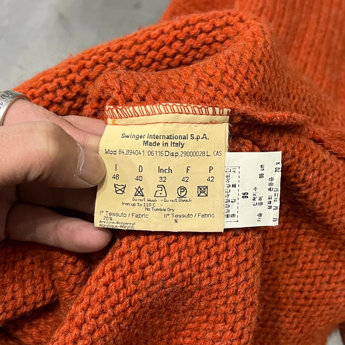  응가로 미니멀 니트 y15078 상품이미지6