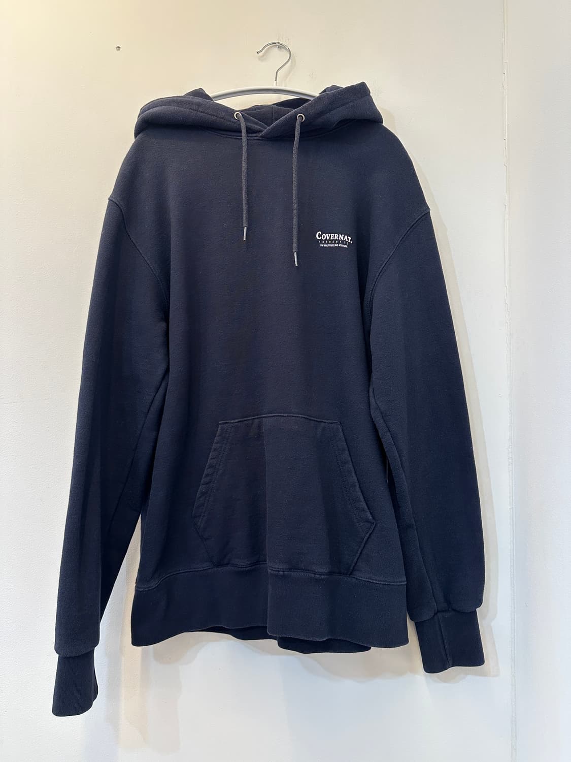XL) 커버낫 네이비 후드 티셔츠 상품이미지1