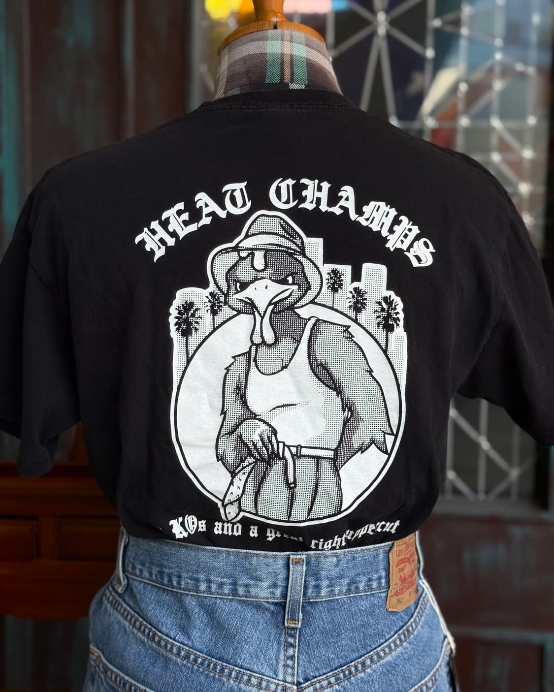 아이딜 T 스모크 & 파이어 소셜 에이터리 그래픽 티셔츠 M 상품이미지10