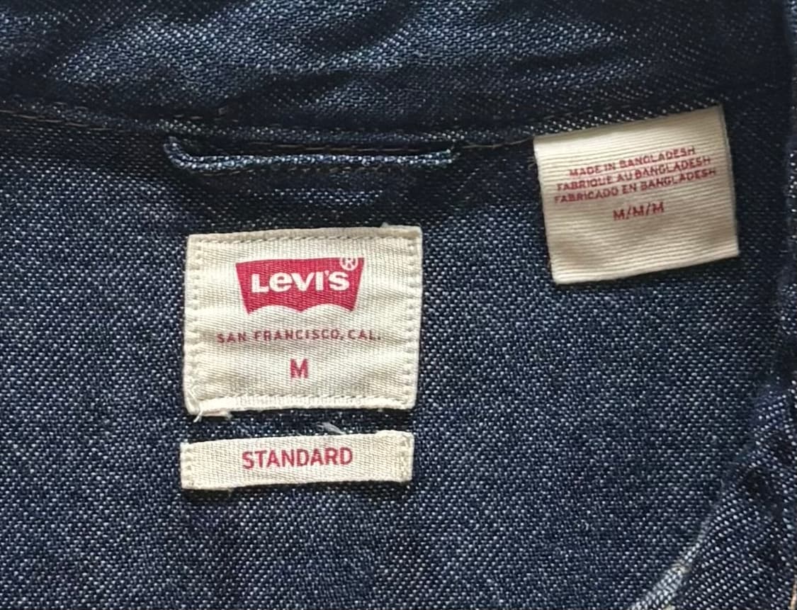 Levi's 리바이스 데님 웨스턴 셔츠 상품이미지5