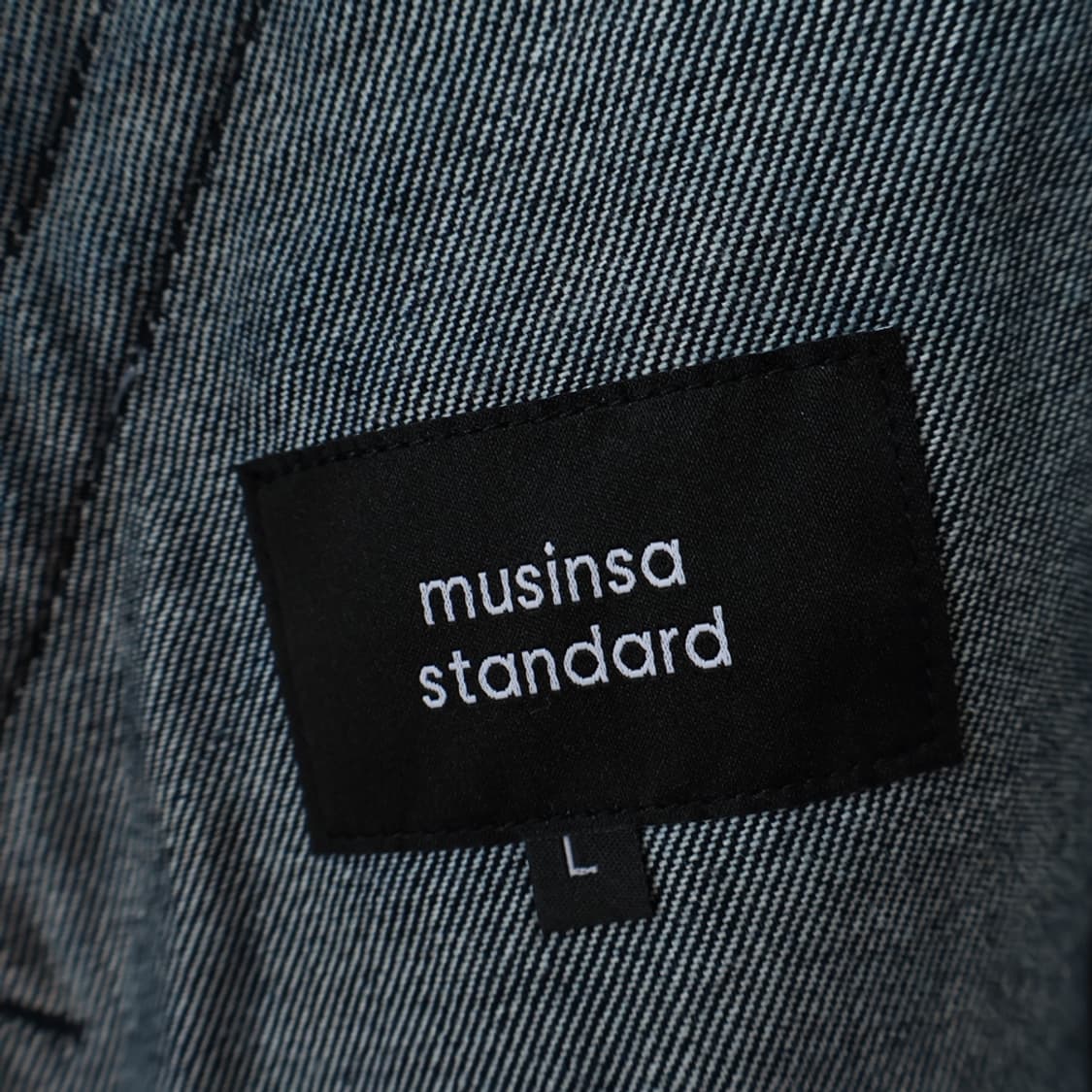 100/무신사스탠다드 데님 워크 재킷 상품이미지7