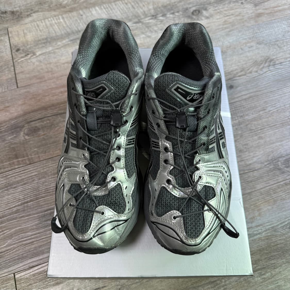 280) 아식스 x 언어펙티드 젤 카야노 14 실버 문 상품이미지3