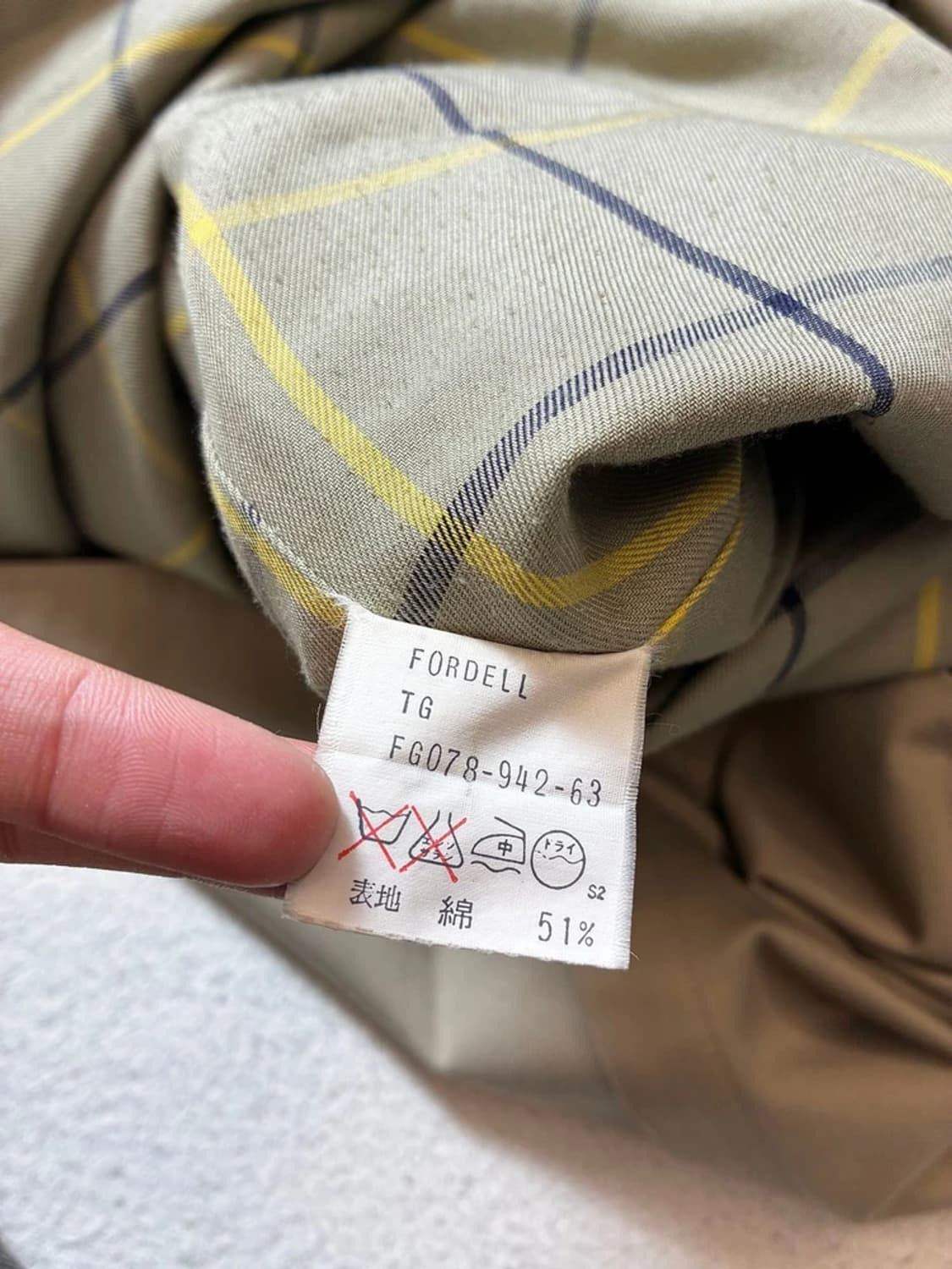 버버리 90's 재팬 벨티드 견장 롱 트렌치 코트 PN7565 상품이미지9