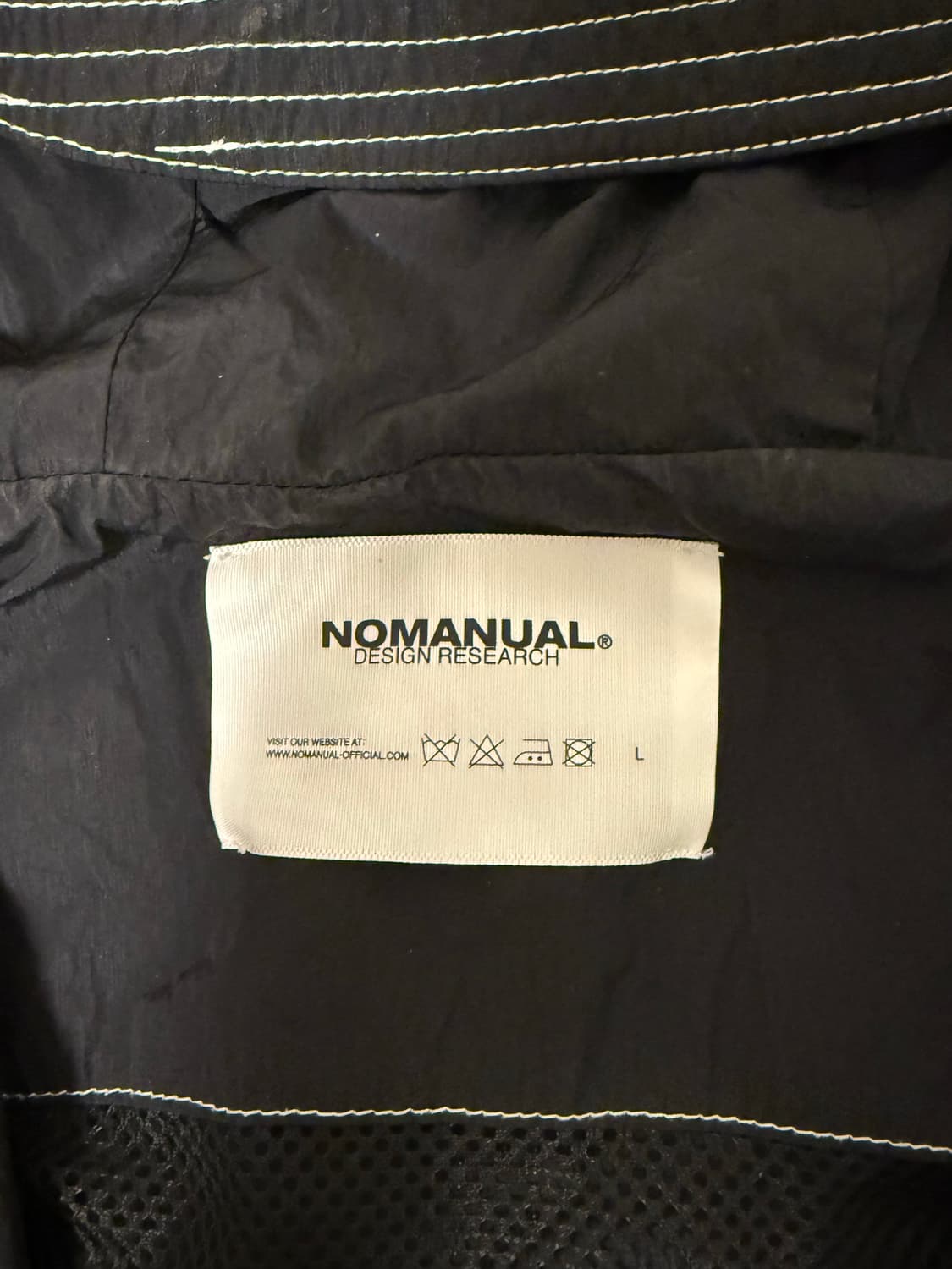 노매뉴얼 반팔 바람막이 상품이미지5