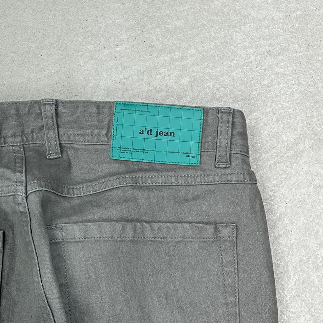 알레그리 그레이 데님팬츠 s08918 상품이미지5