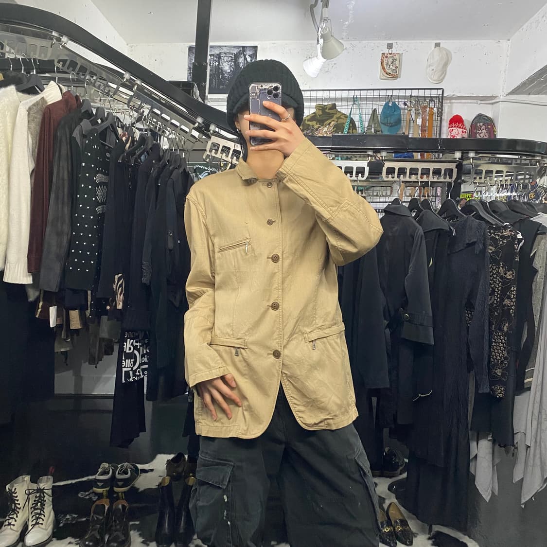 Vumps 지퍼 디테일 투웨이 자켓 상품이미지2