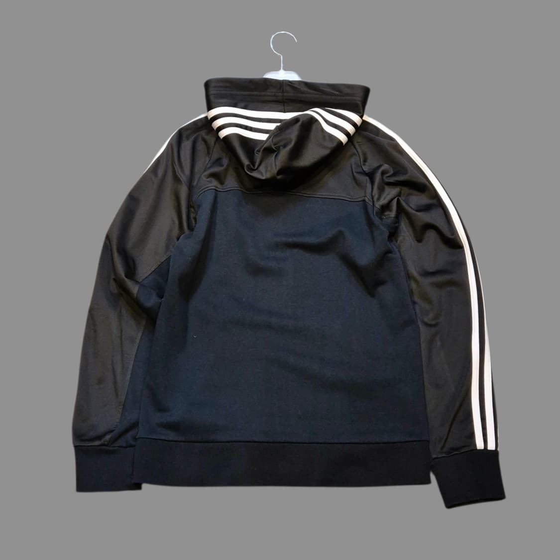 M 아디다스 블랙 후드집업  상품이미지2